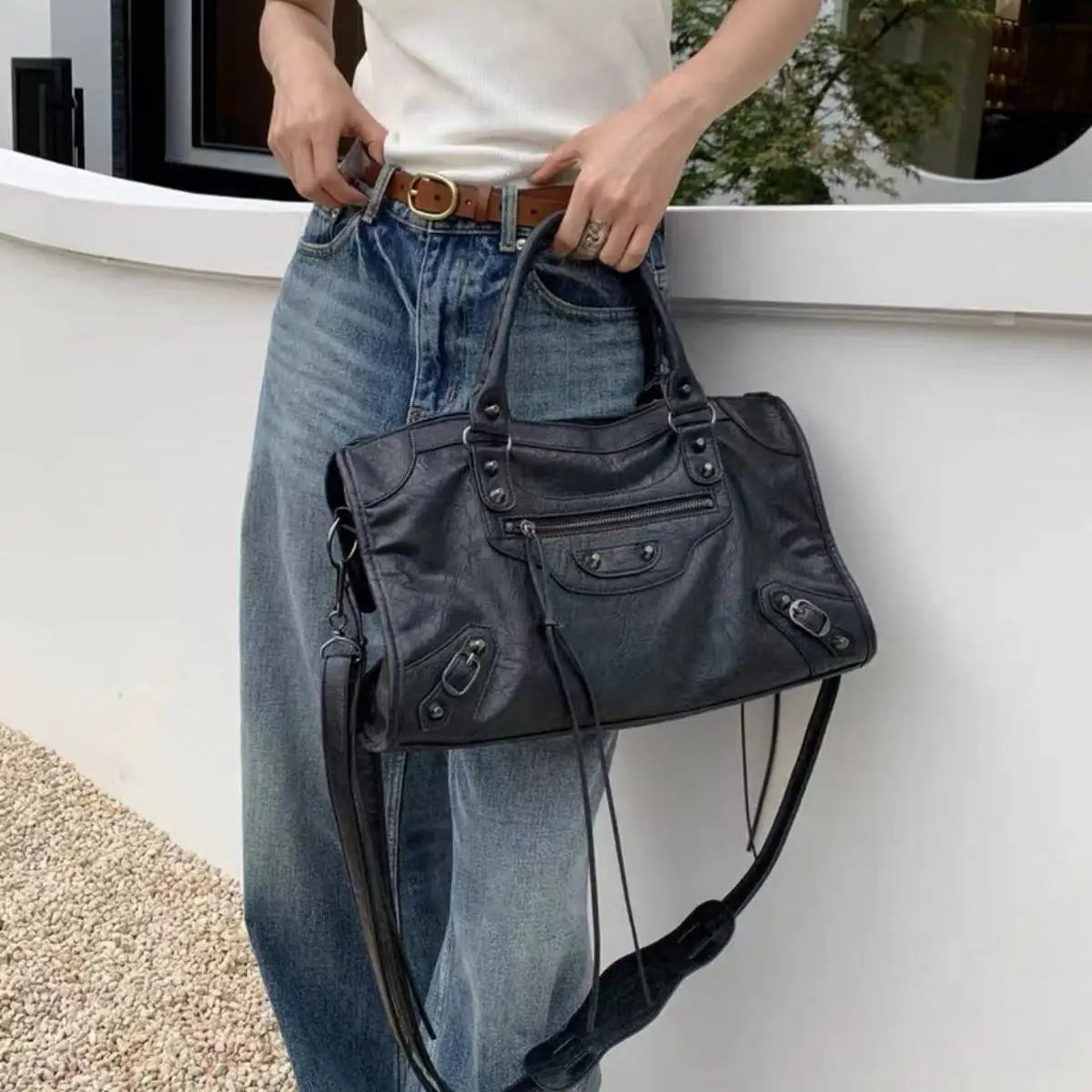 Sac Bandoulière Cuir Femme Gabrielle