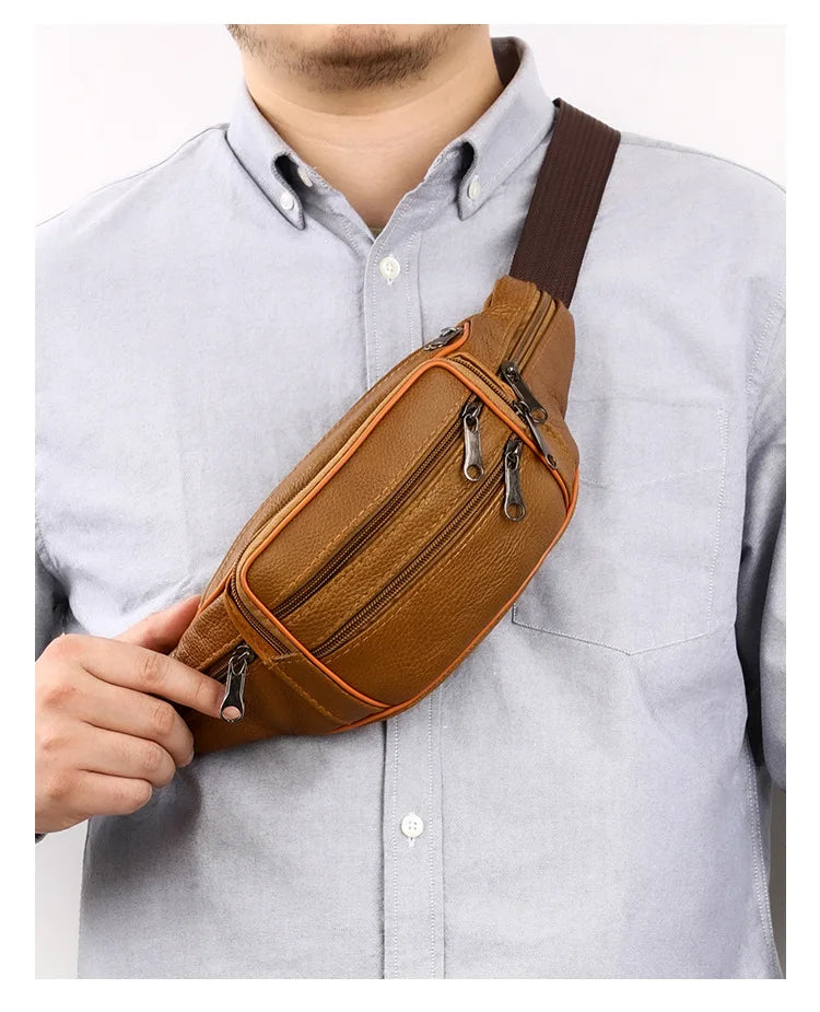 Sac Banane Cuir Homme Émile
