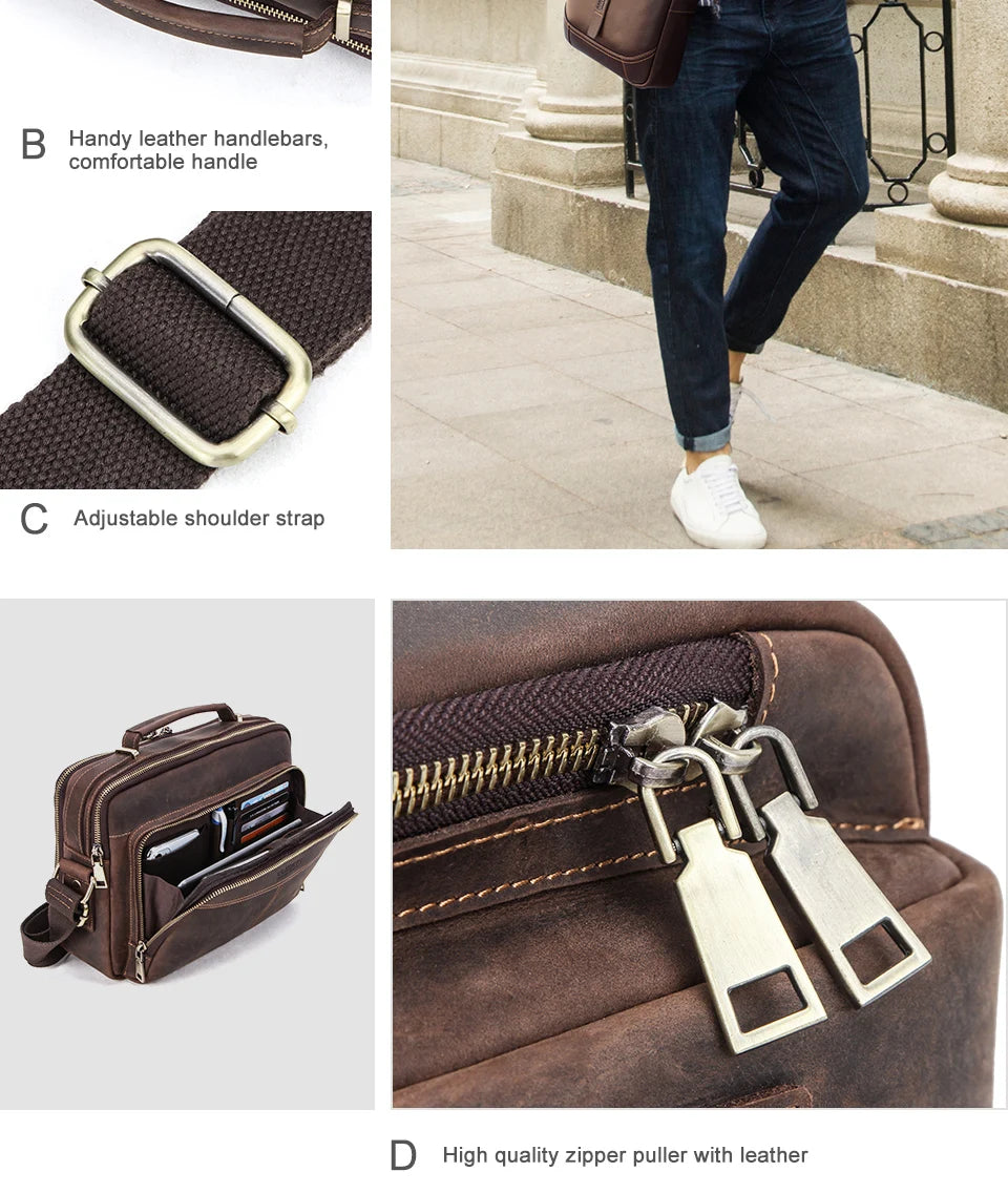 Sacoche Cuir Homme Corbin