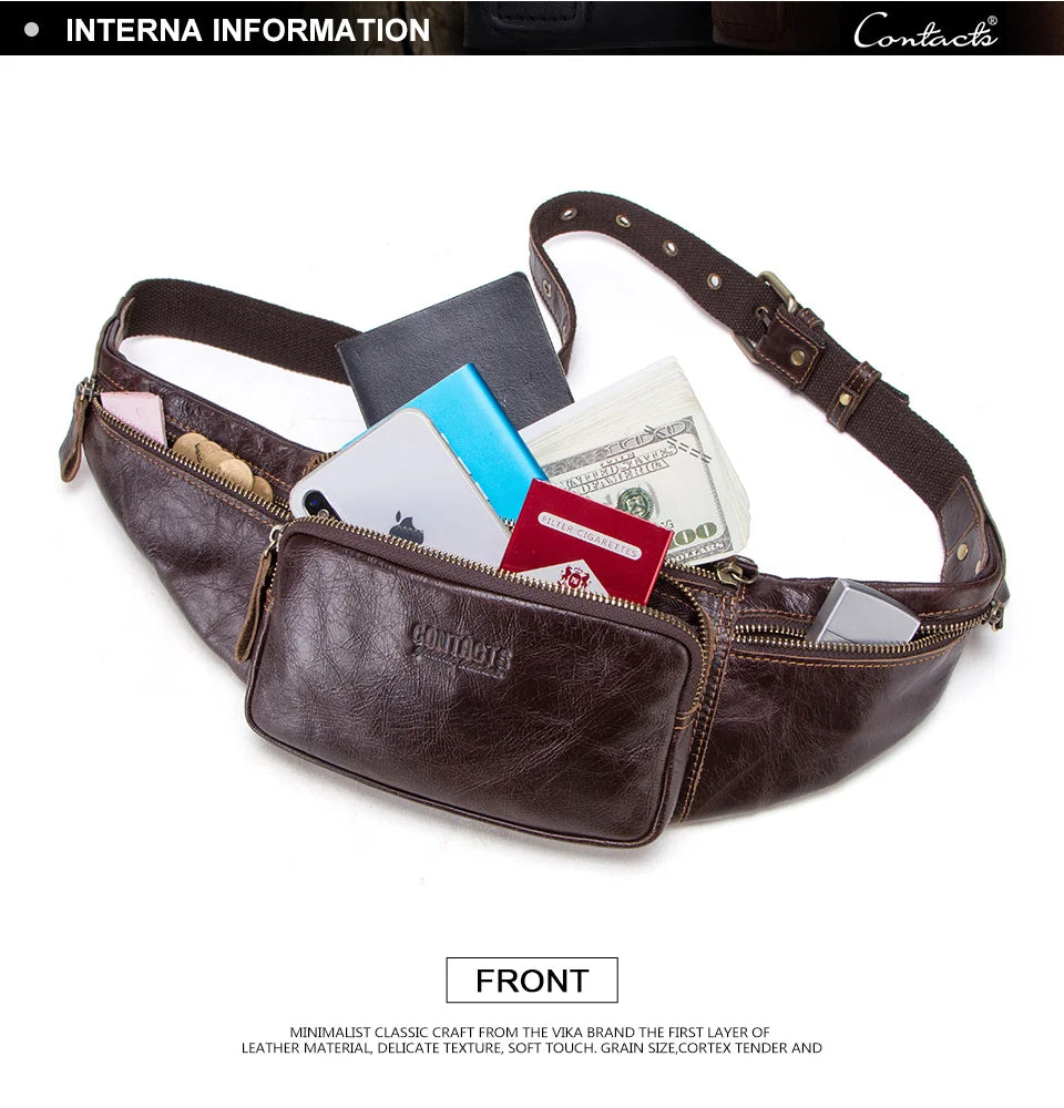 Sac Banane Cuir Homme Nolan