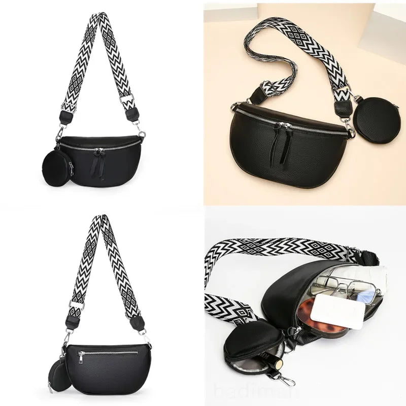 Sac Banane Cuir Femme Colombe