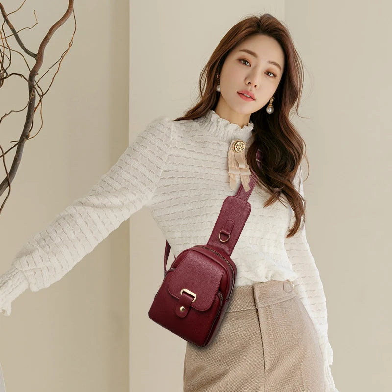Sac Bandoulière Cuir Femme Ninon