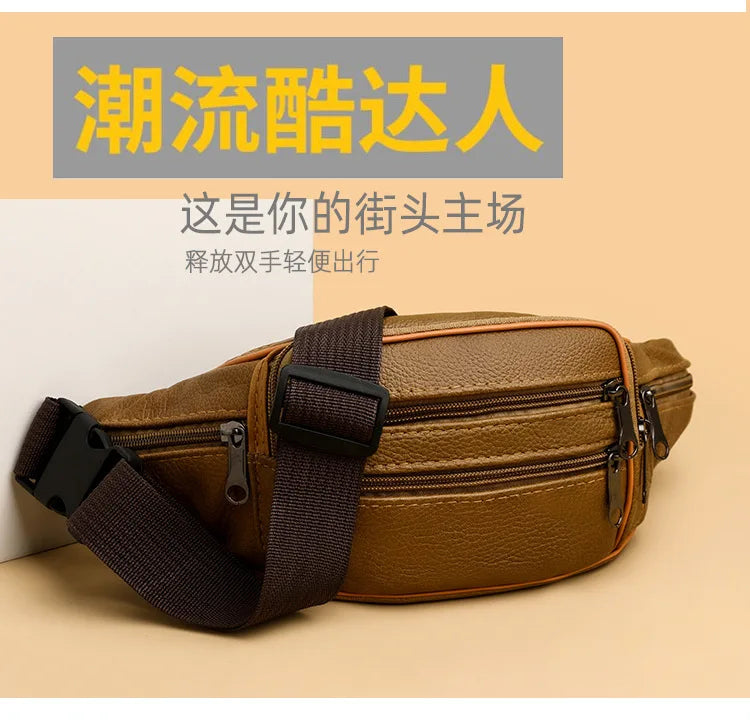 Sac Banane Cuir Homme Émile