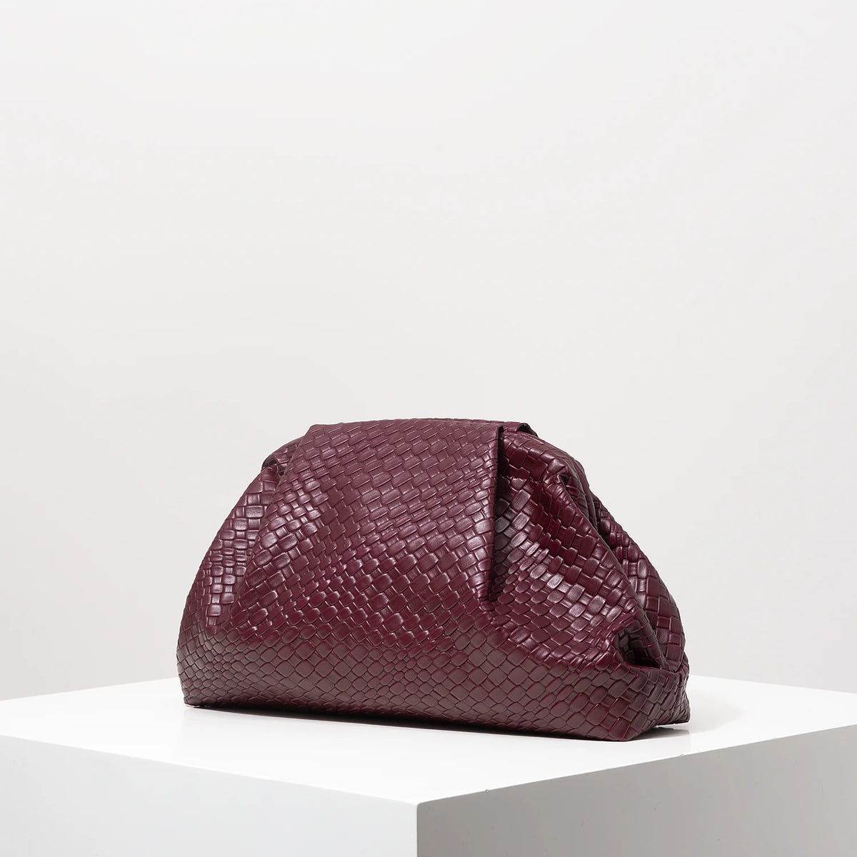 Sac Tressé Cuir Femme Odette