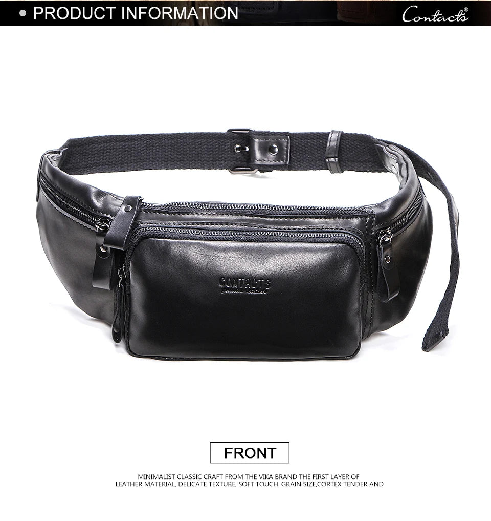 Sac Banane Cuir Homme Nolan