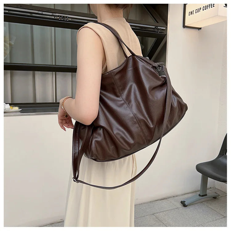 Sac Cabas Cuir Femme Salomé