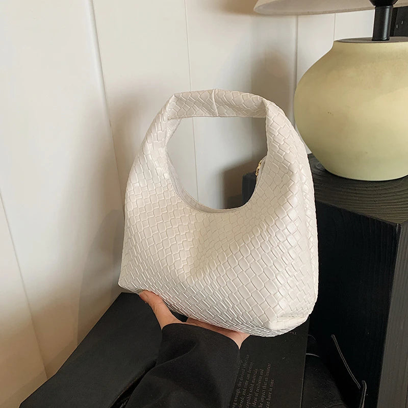 Sac Tressé Cuir Femme Rosalie