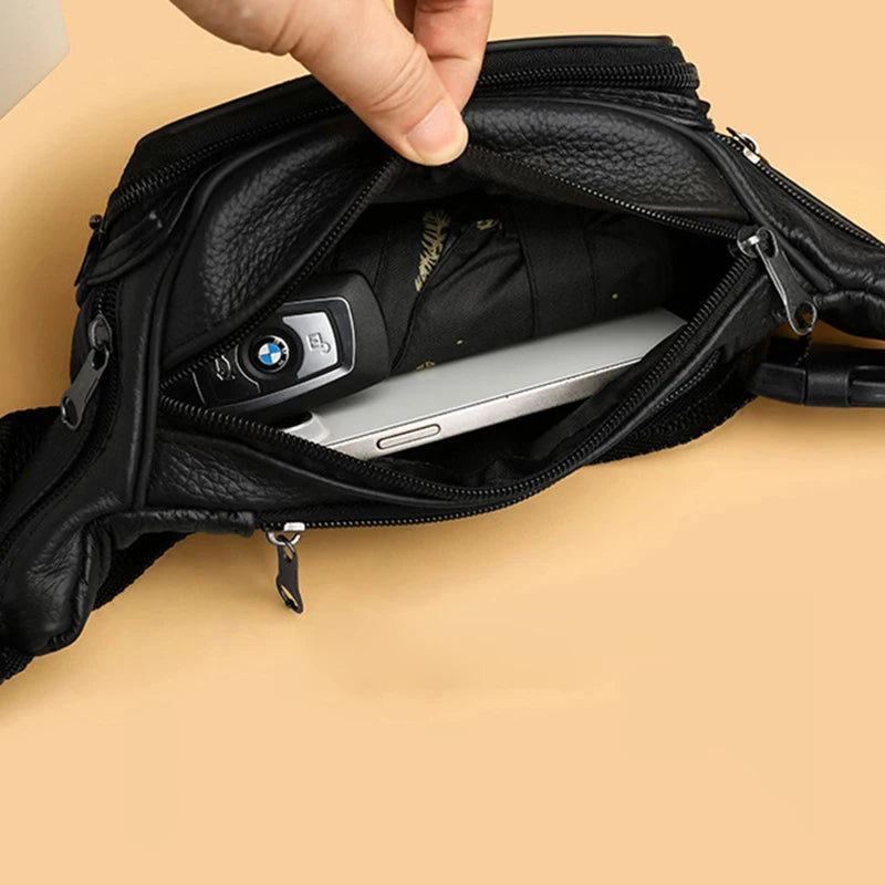 Sac Banane Cuir Homme Émile