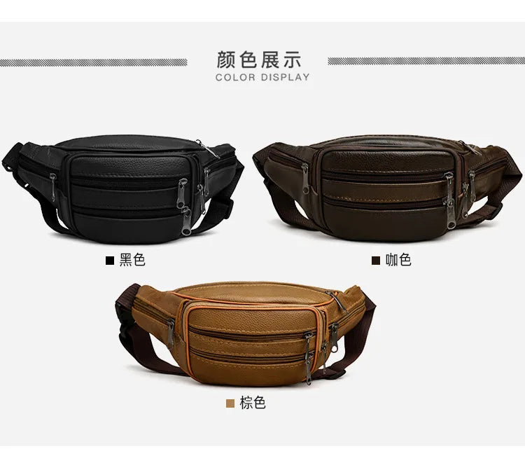 Sac Banane Cuir Homme Émile