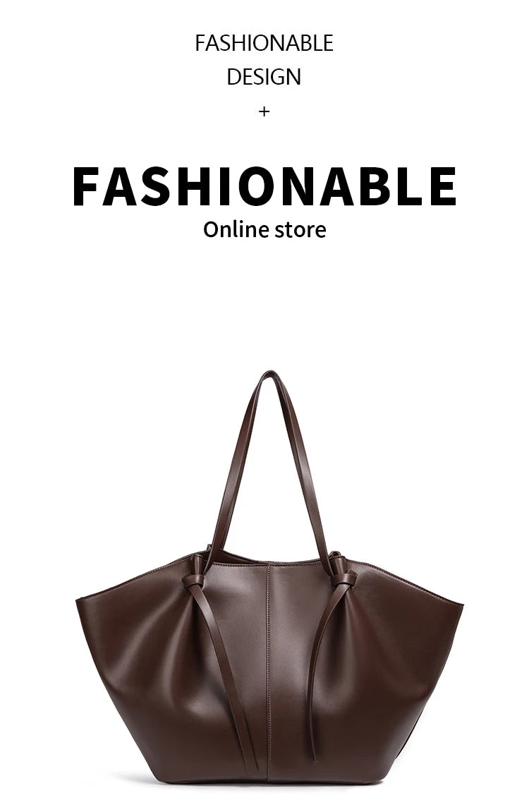 Sac Cabas Cuir Femme Sixtine