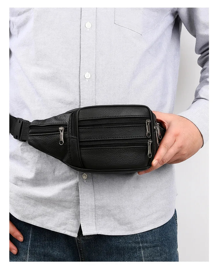 Sac Banane Cuir Homme Émile
