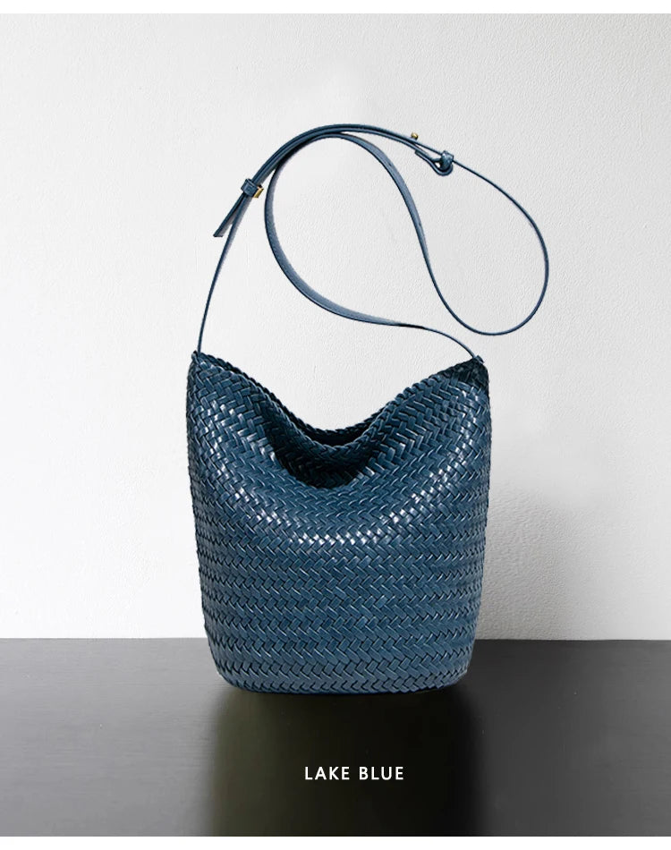 Sac Tressé Cuir Femme Camille