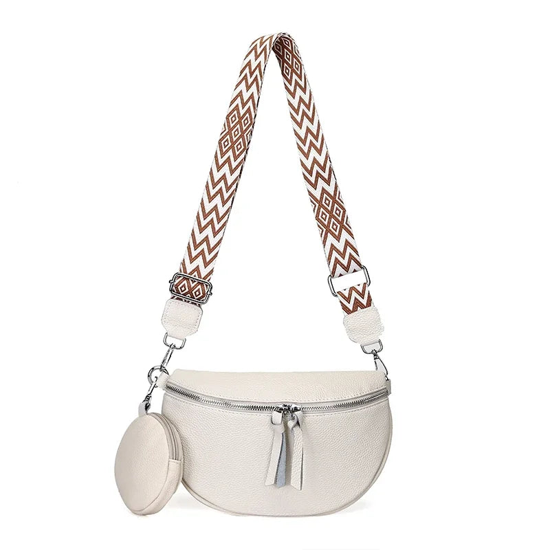 Sac Banane Cuir Femme Colombe