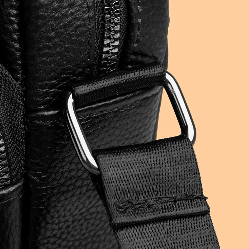 Sacoche Cuir Homme Basile
