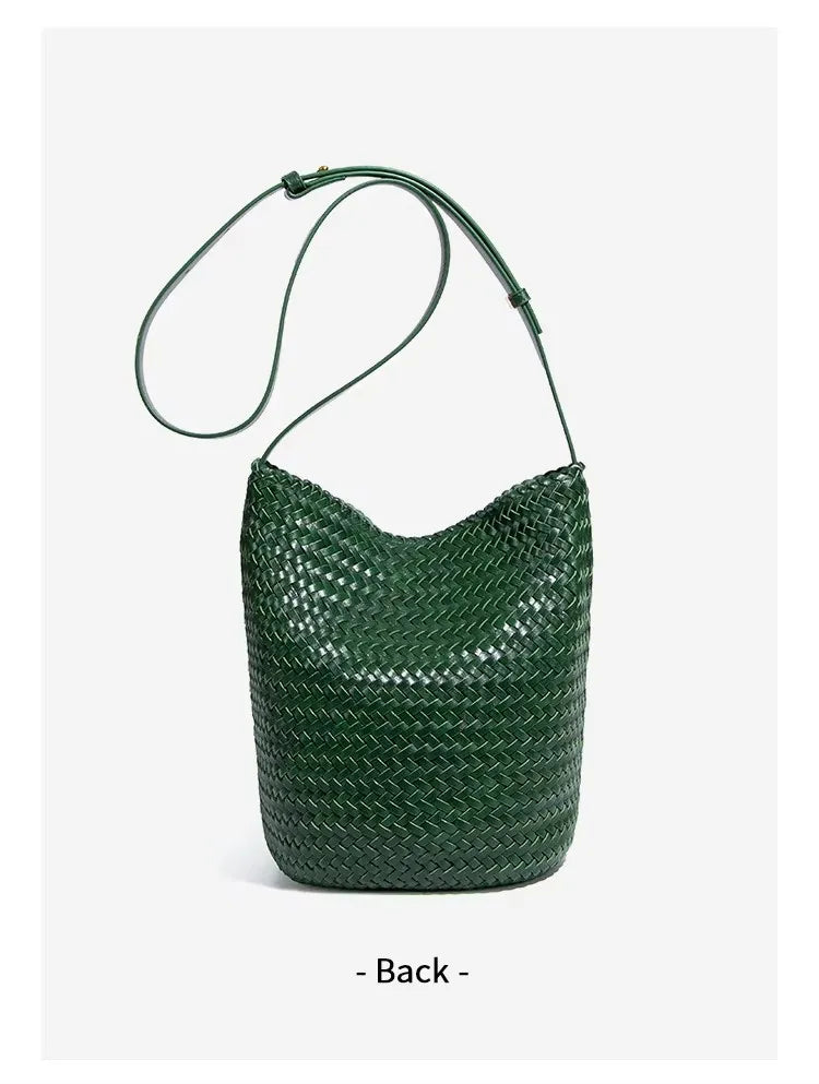 Sac Tressé Cuir Femme Camille