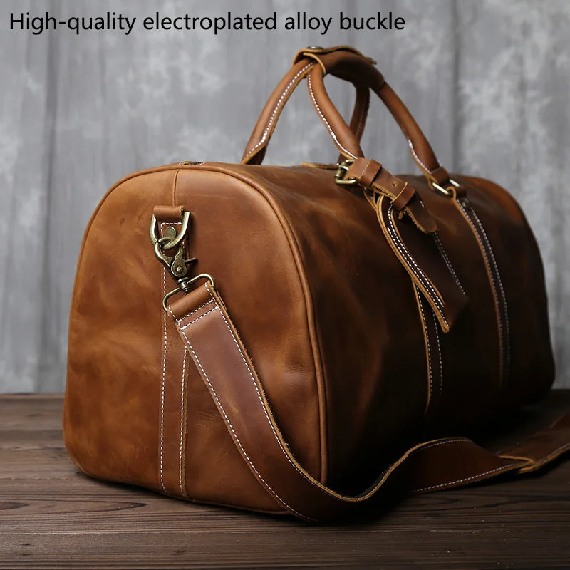 Sac De Voyage Cuir Homme Augustin