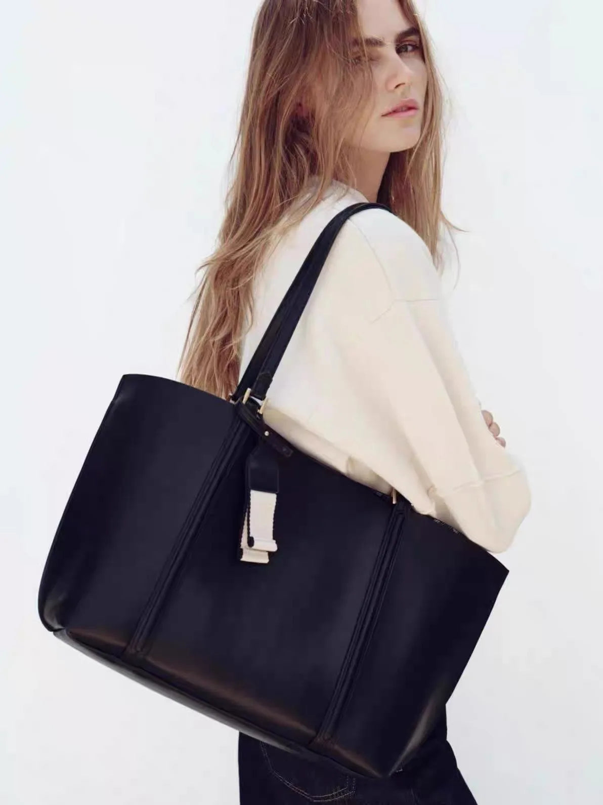 Sac Cabas Cuir Femme Augustine