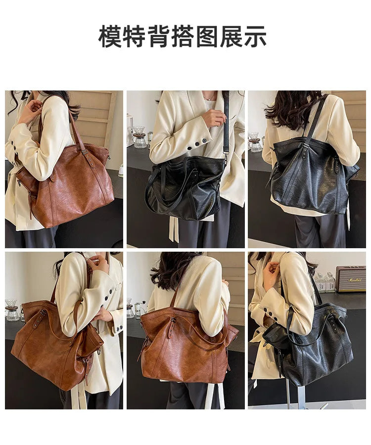 Sac Cabas Cuir Femme Joséphine