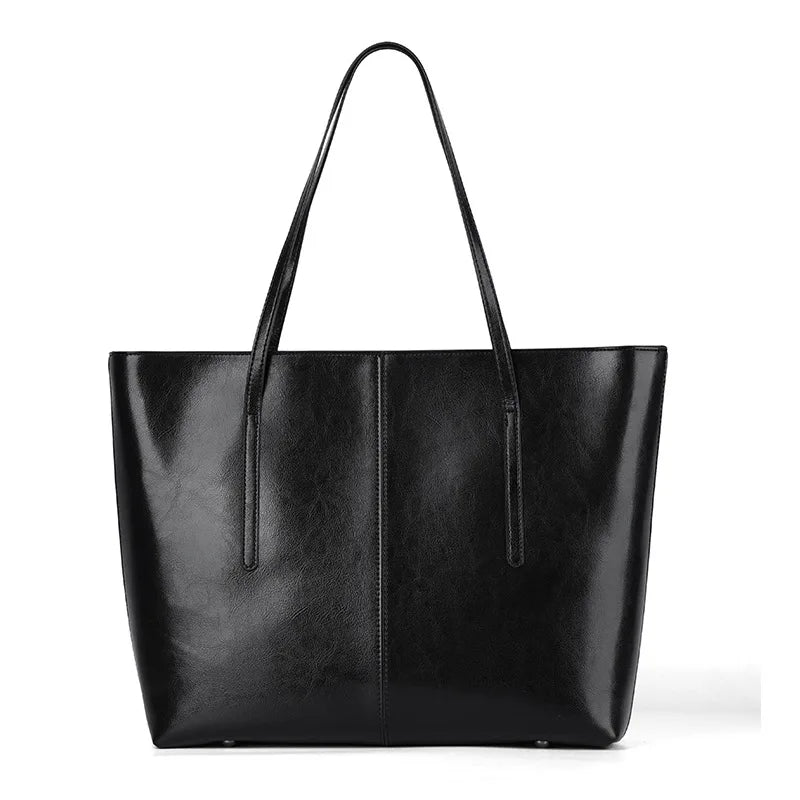 Sac Cabas Cuir Femme Solveig