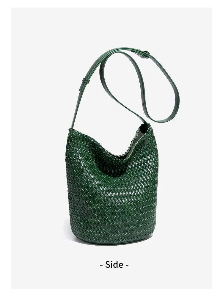 Sac Tressé Cuir Femme Camille