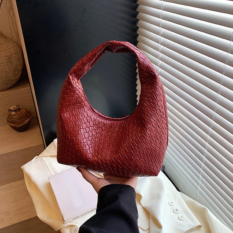 Sac Tressé Cuir Femme Rosalie