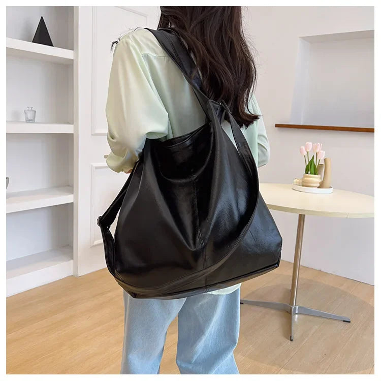 Sac Cabas Cuir Femme Salomé