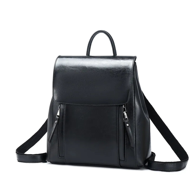 Sac À Dos Cuir Femme Léonie