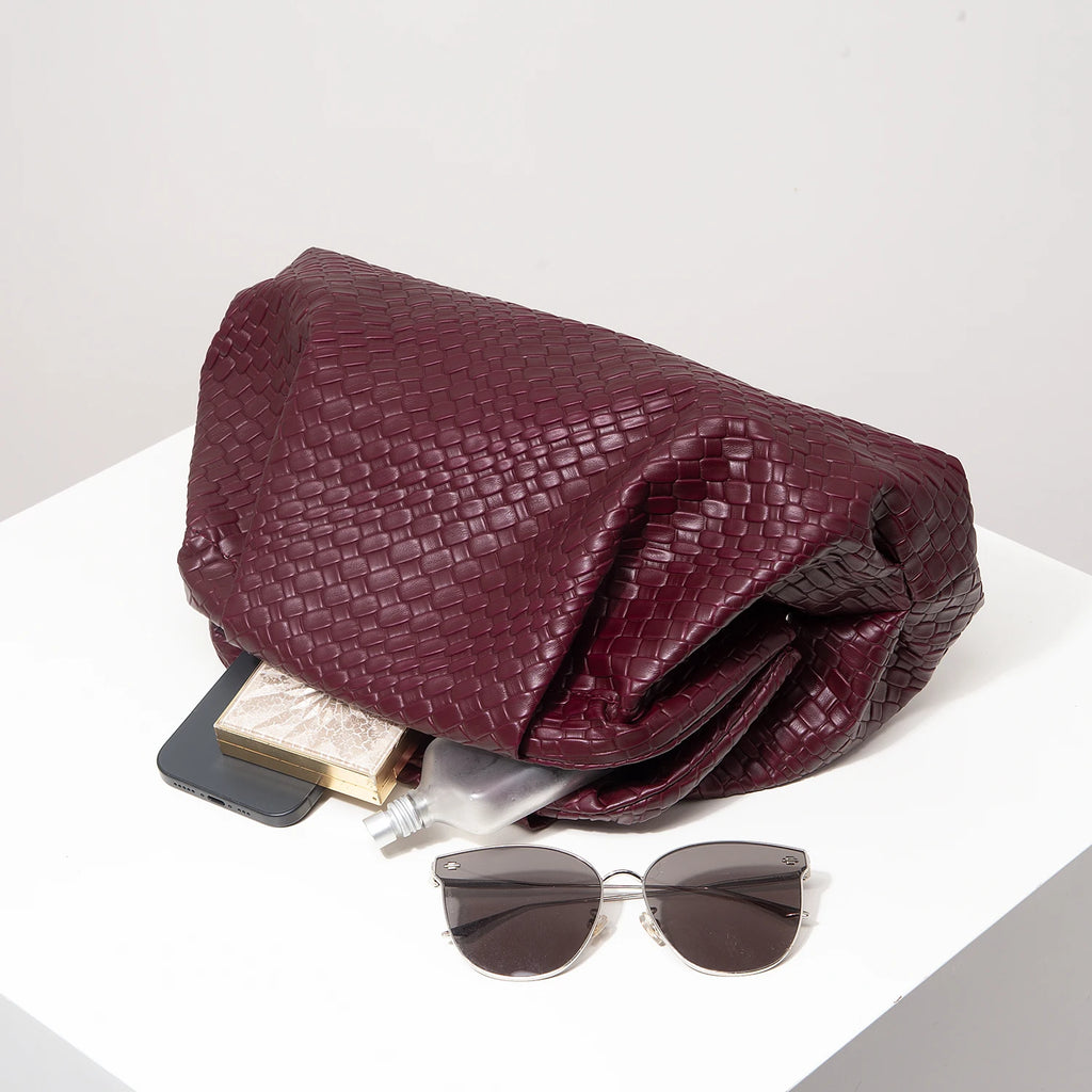 Sac Tressé Cuir Femme Odette