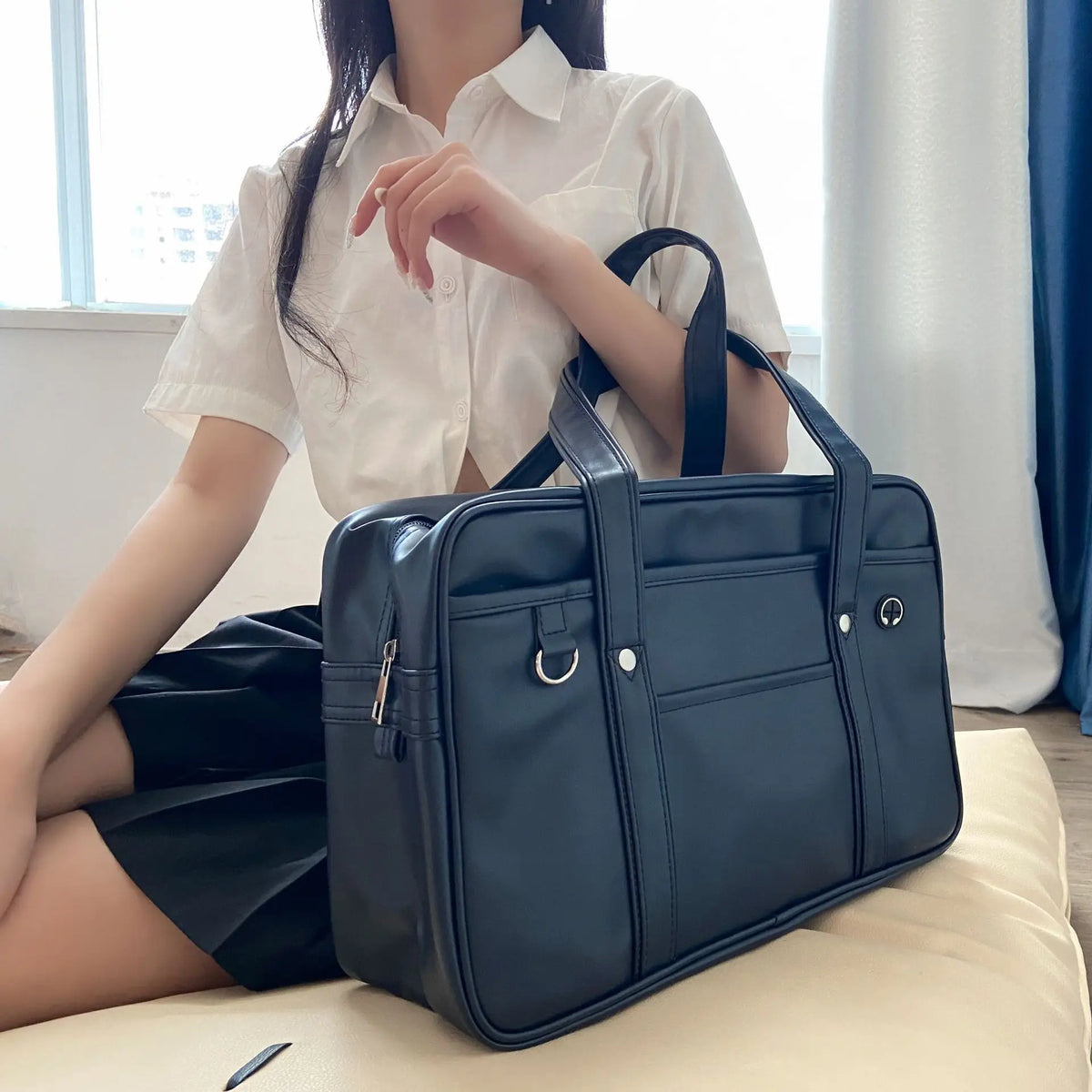Sac Bandoulière Cuir Femme Hermance