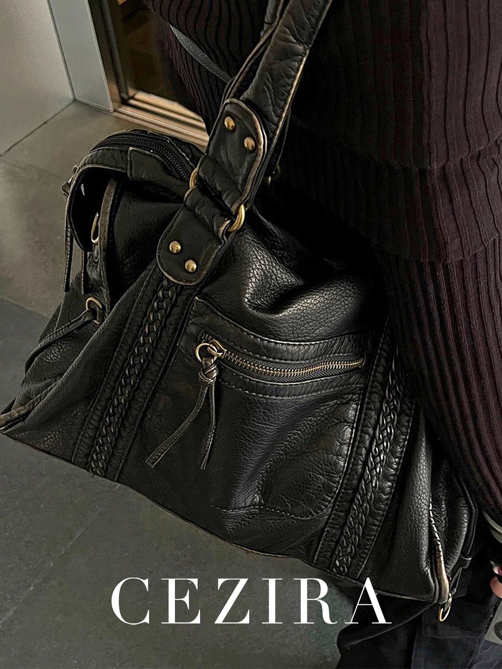 Sac Bandoulière Cuir Femme Philippine