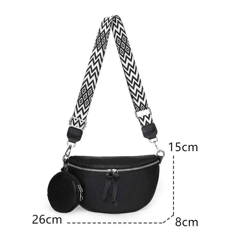 Sac Banane Cuir Femme Colombe