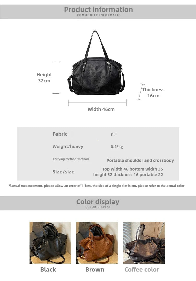 Sac Cabas Cuir Femme Joséphine