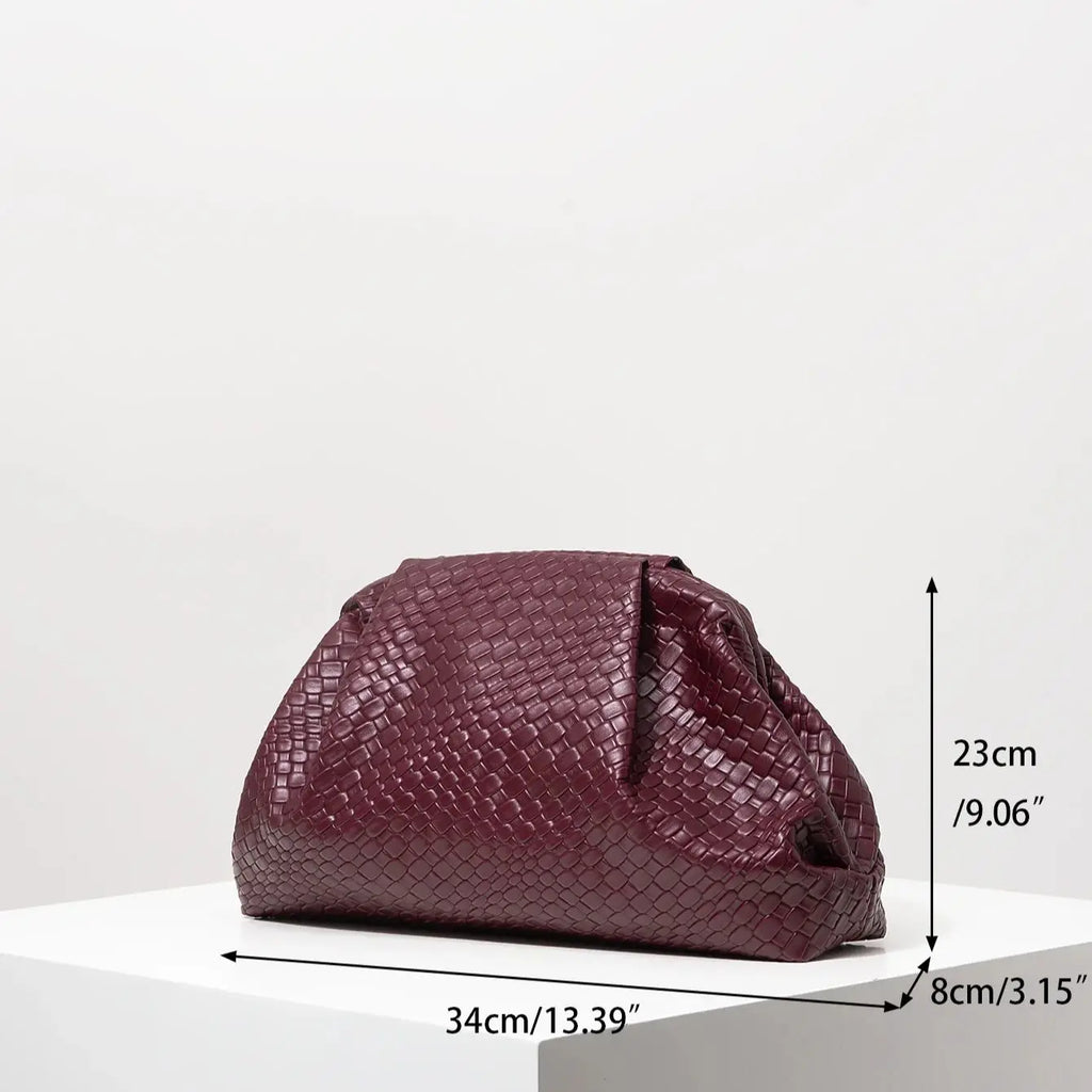 Sac Tressé Cuir Femme Odette