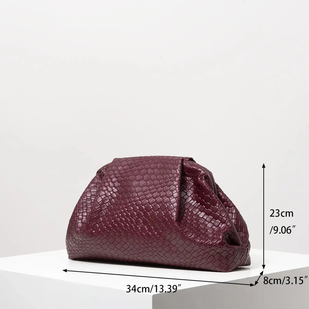Sac Tressé Cuir Femme Odette