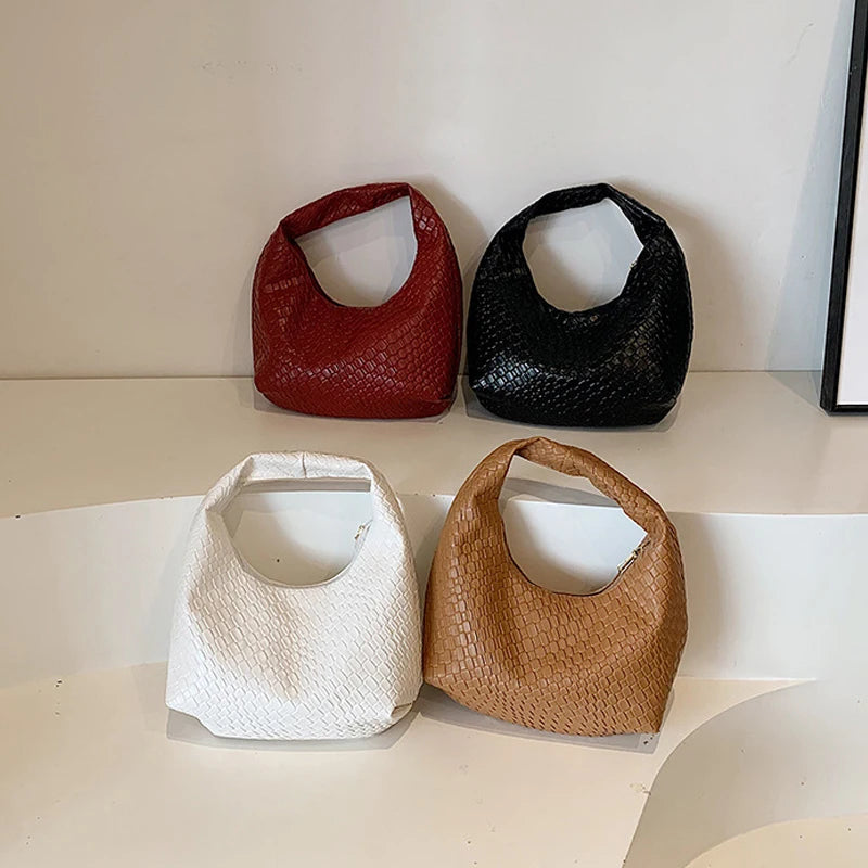 Sac Tressé Cuir Femme Rosalie