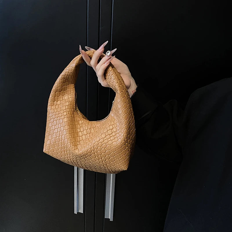 Sac Tressé Cuir Femme Rosalie