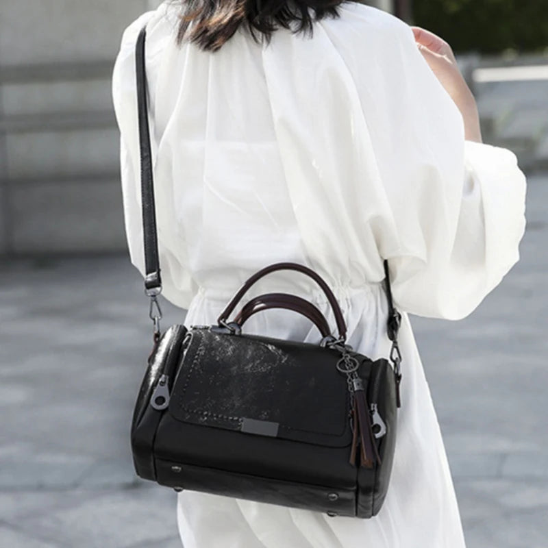 Sac Bandoulière Cuir Femme Adèle