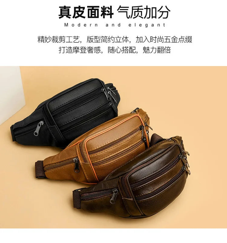 Sac Banane Cuir Homme Émile