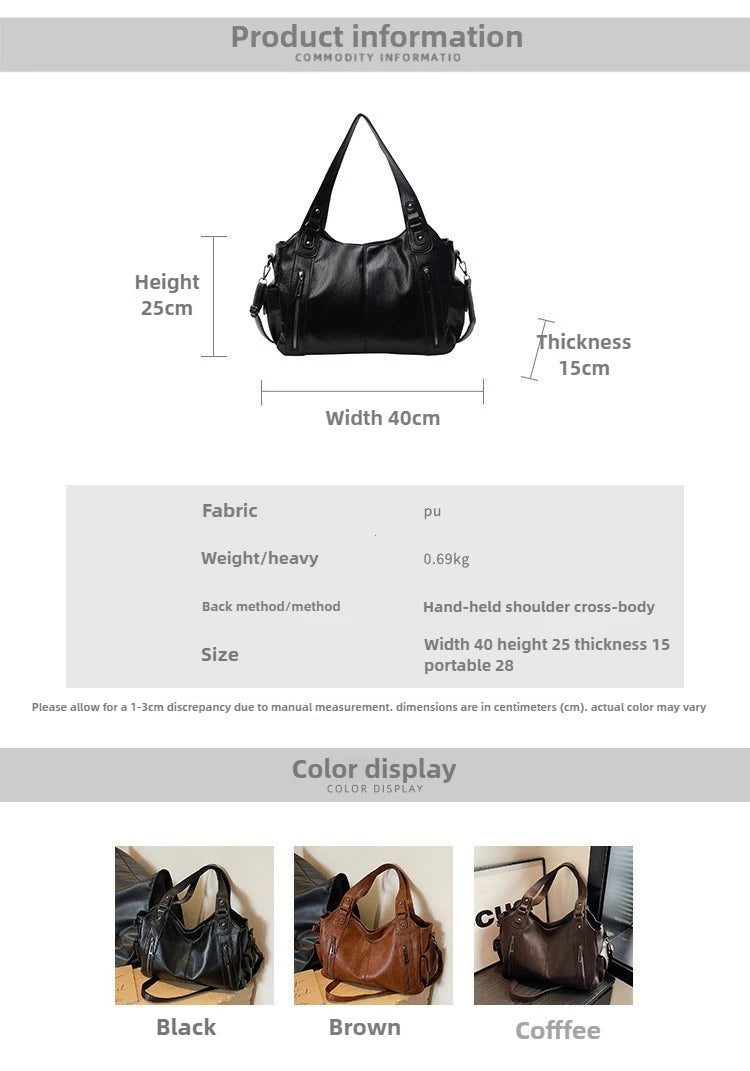 Sac Cabas Cuir Femme Marceline