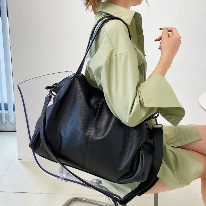 Sac Cabas Cuir Femme Salomé