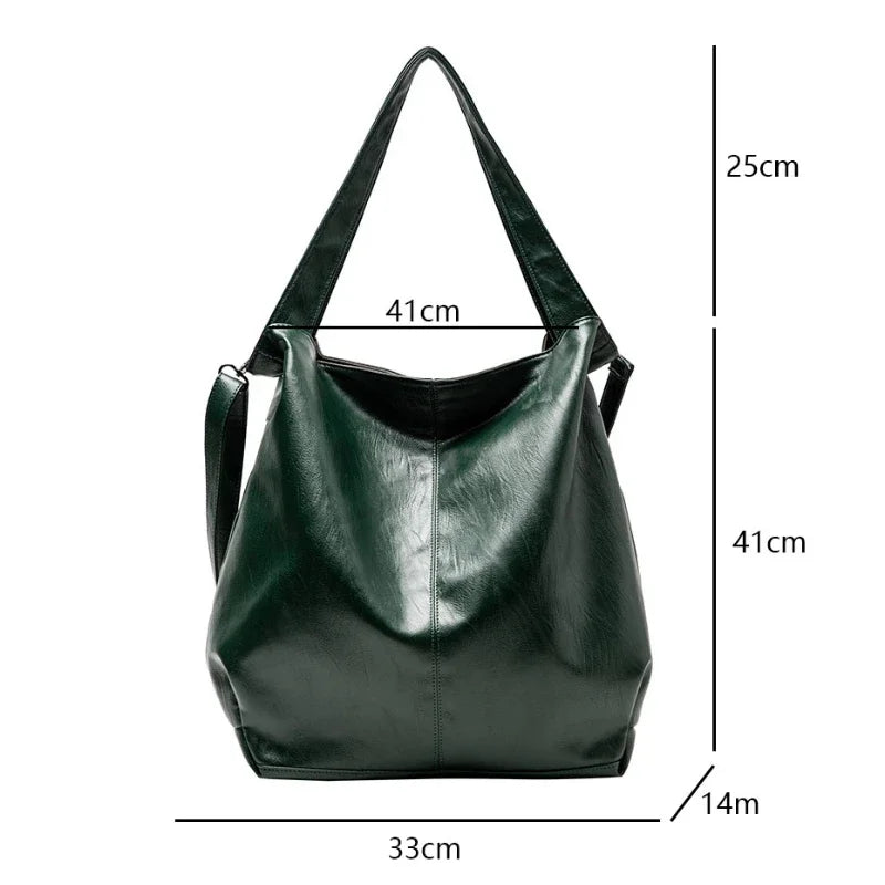 Sac Cabas Cuir Femme Salomé
