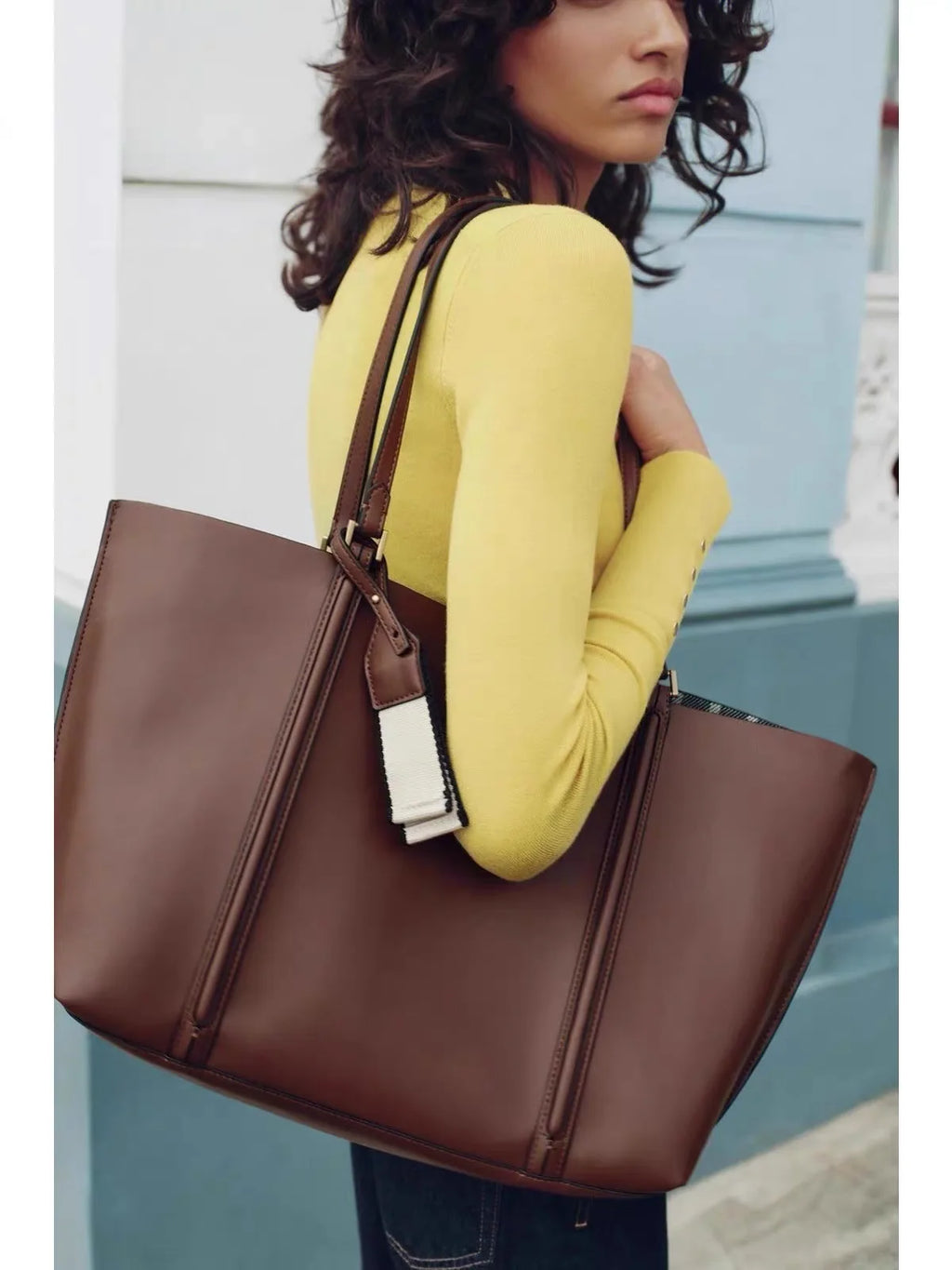 Sac Cabas Cuir Femme Augustine