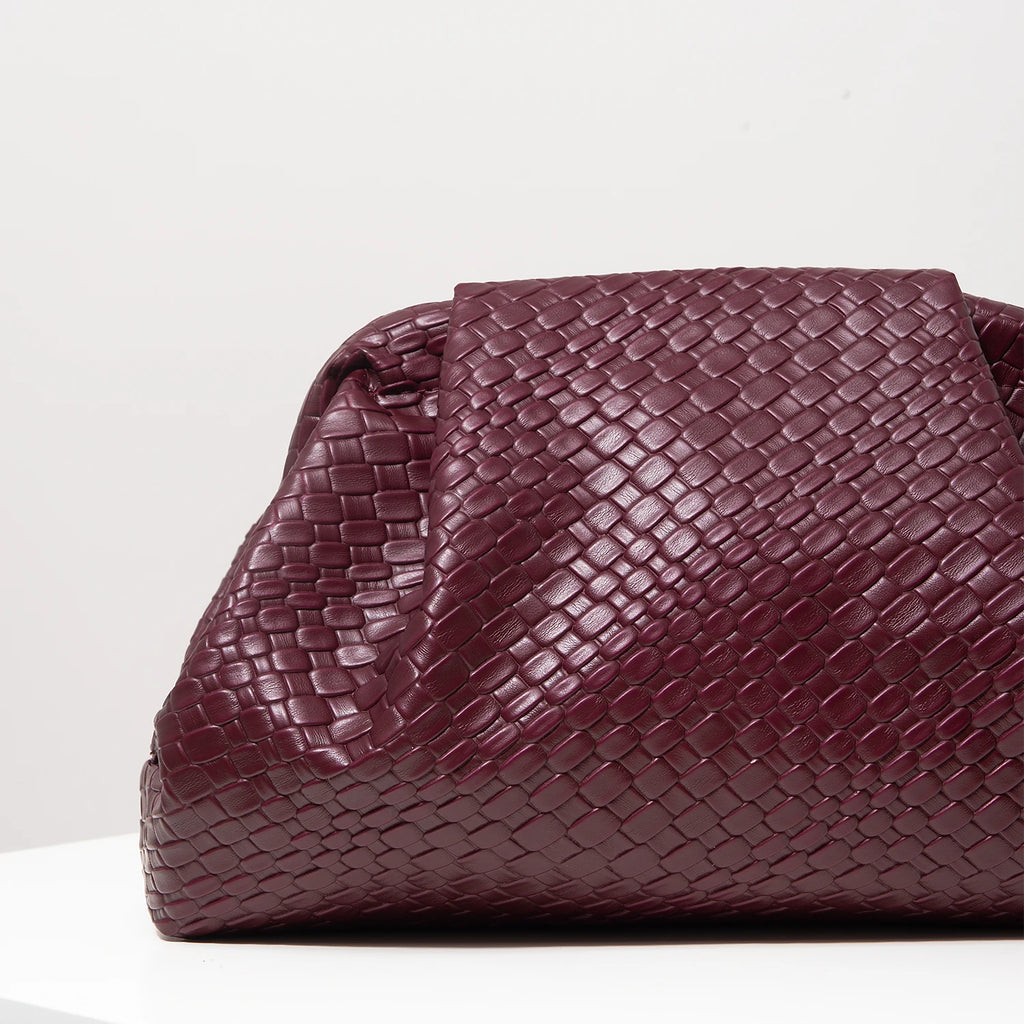 Sac Tressé Cuir Femme Odette