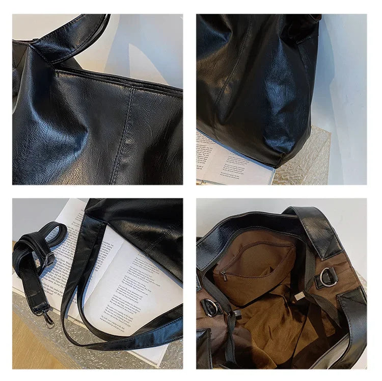Sac Cabas Cuir Femme Salomé