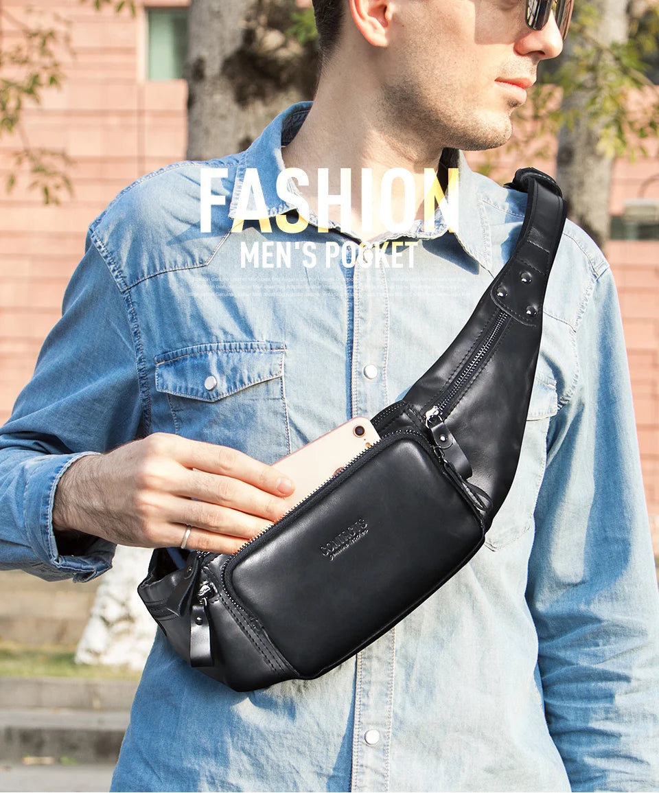 Sac Banane Cuir Homme Nolan