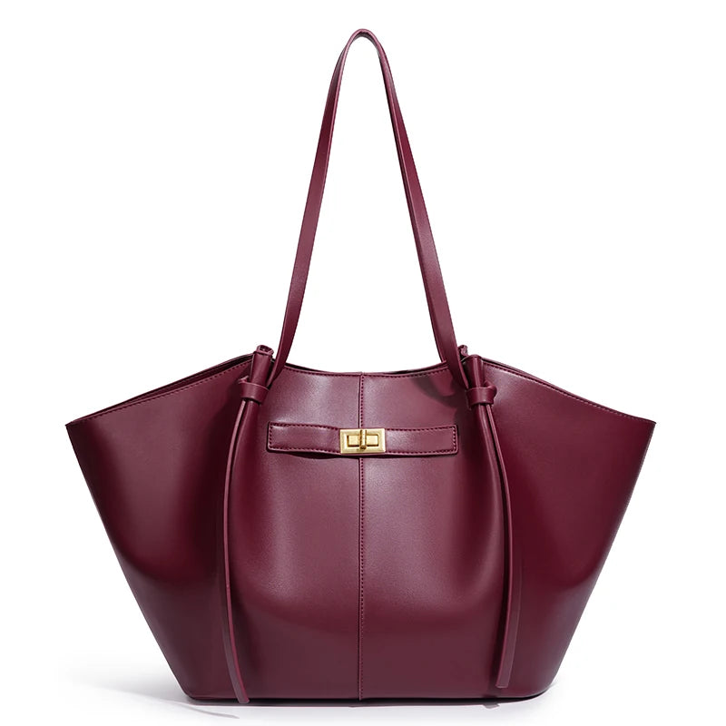 Sac Cabas Cuir Femme Sixtine