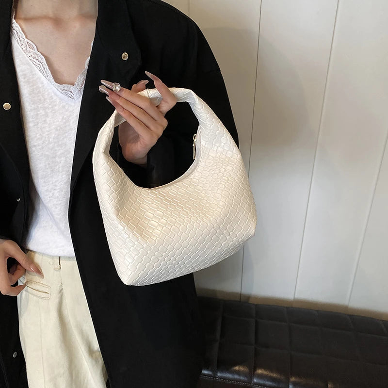 Sac Tressé Cuir Femme Rosalie