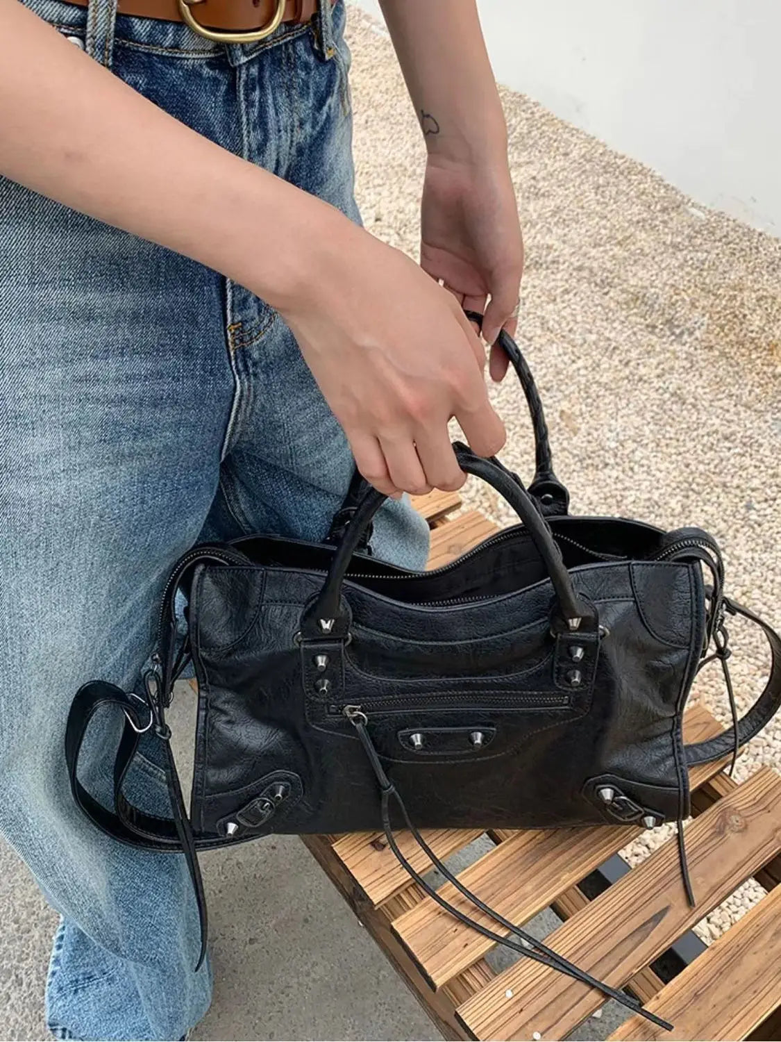 Sac Bandoulière Cuir Femme Gabrielle