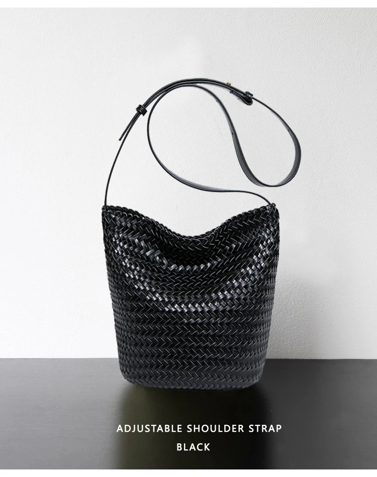 Sac Tressé Cuir Femme Camille