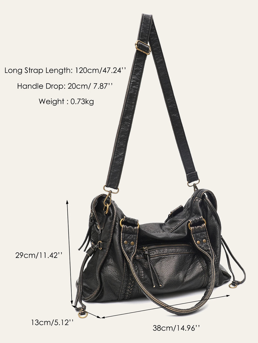 Sac Bandoulière Cuir Femme Philippine